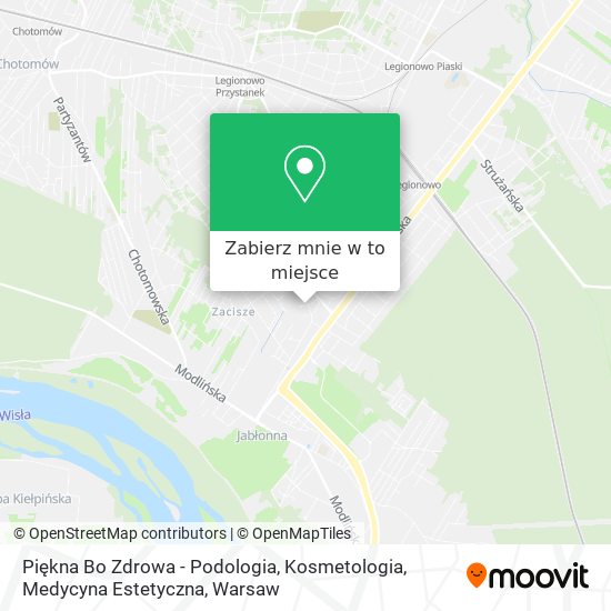 Mapa Piękna Bo Zdrowa - Podologia, Kosmetologia, Medycyna Estetyczna