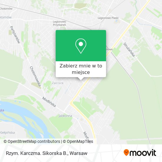 Mapa Rzym. Karczma. Sikorska B.