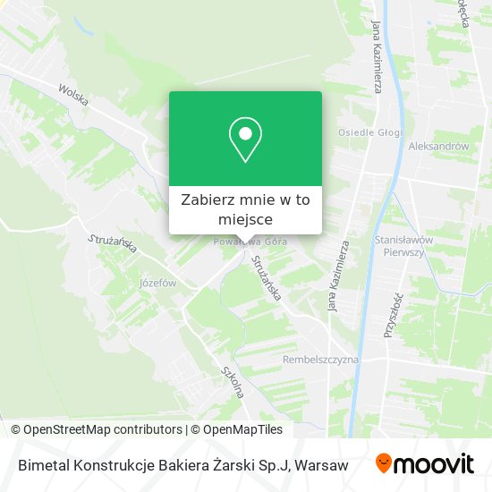 Mapa Bimetal Konstrukcje Bakiera Żarski Sp.J