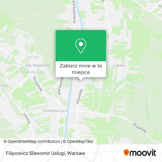 Mapa Filipowicz Slawomir Uslugi