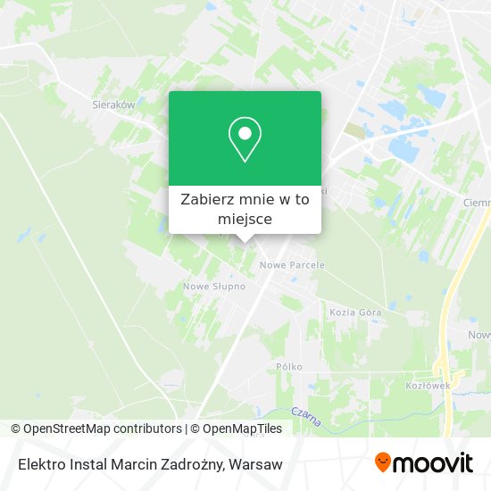 Mapa Elektro Instal Marcin Zadrożny