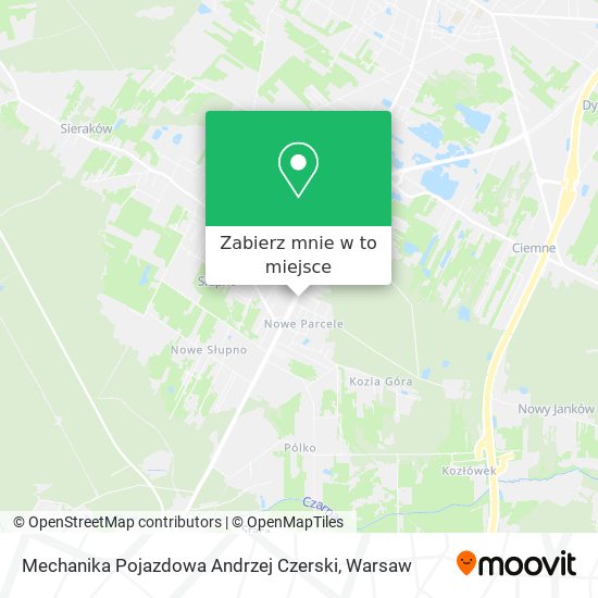 Mapa Mechanika Pojazdowa Andrzej Czerski