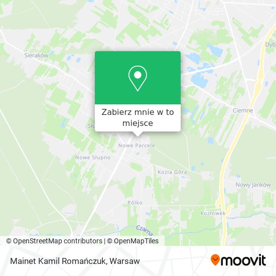 Mapa Mainet Kamil Romańczuk