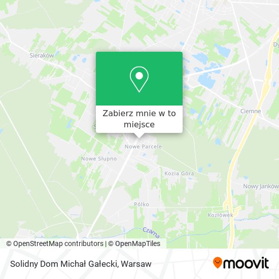 Mapa Solidny Dom Michał Gałecki