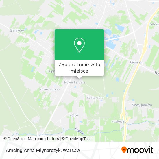 Mapa Amcing Anna Młynarczyk