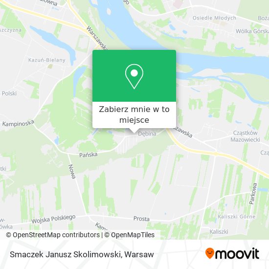 Mapa Smaczek Janusz Skolimowski