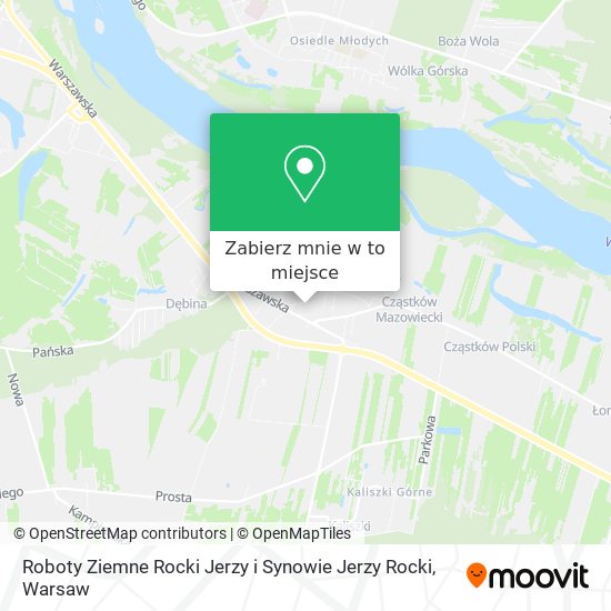 Mapa Roboty Ziemne Rocki Jerzy i Synowie Jerzy Rocki