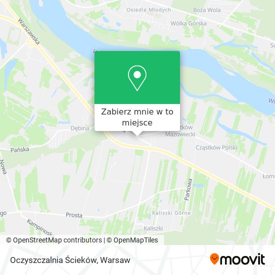 Mapa Oczyszczalnia Ścieków