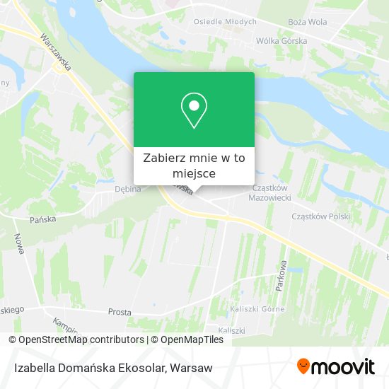 Mapa Izabella Domańska Ekosolar