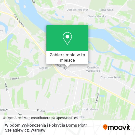 Mapa Wipdom Wykończenia i Pokrycia Domu Piotr Szelągiewicz