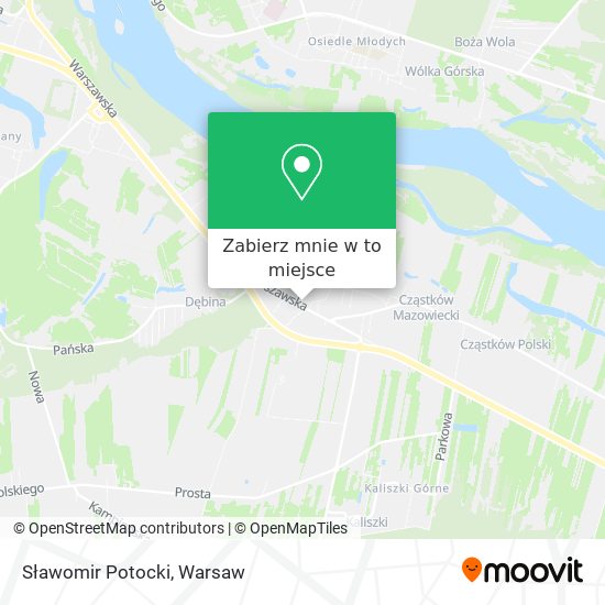 Mapa Sławomir Potocki