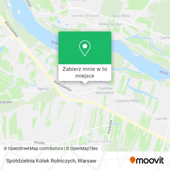 Mapa Spółdzielnia Kółek Rolniczych