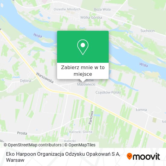 Mapa Eko Harpoon Organizacja Odzysku Opakowań S A