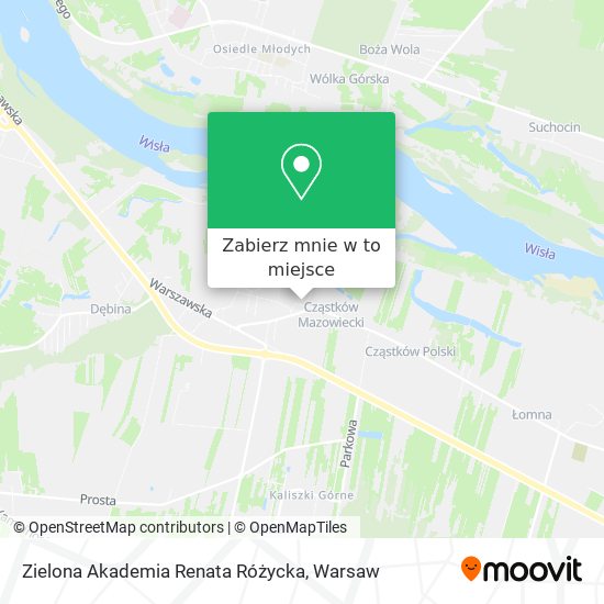 Mapa Zielona Akademia Renata Różycka