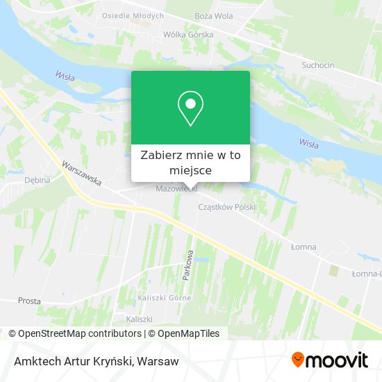 Mapa Amktech Artur Kryński