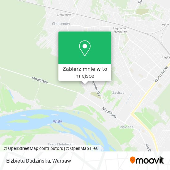 Mapa Elżbieta Dudzińska