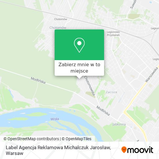 Mapa Label Agencja Reklamowa Michalczuk Jarosław