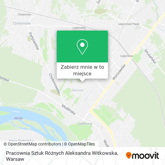 Mapa Pracownia Sztuk Różnych Aleksandra Witkowska