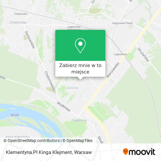 Mapa Klementyna.Pl Kinga Klejment