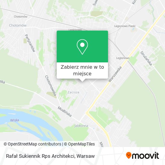 Mapa Rafał Sukiennik Rps Architekci