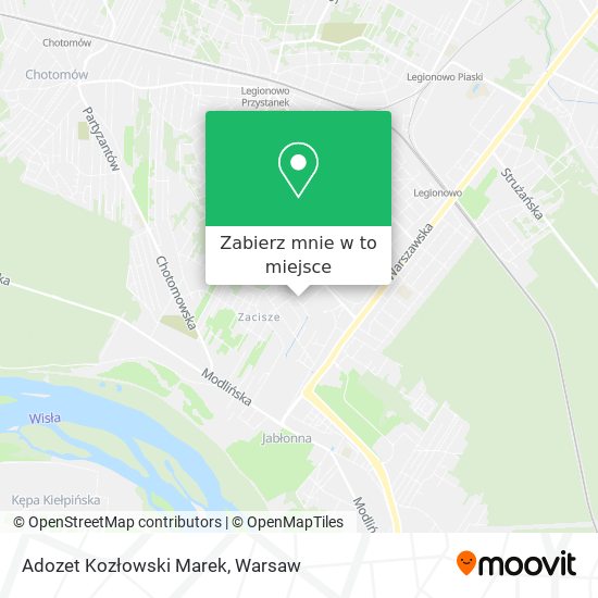 Mapa Adozet Kozłowski Marek