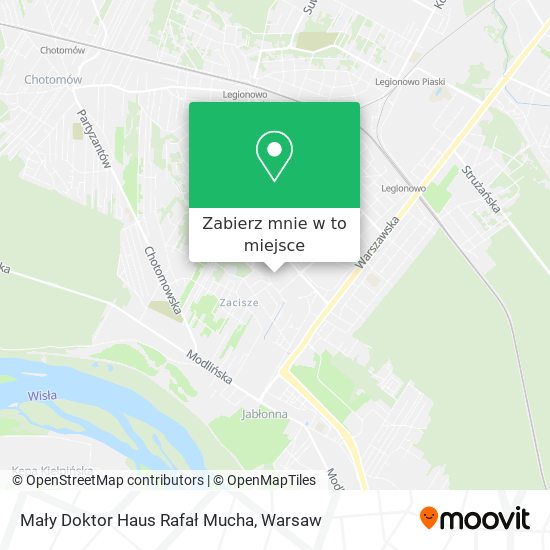 Mapa Mały Doktor Haus Rafał Mucha