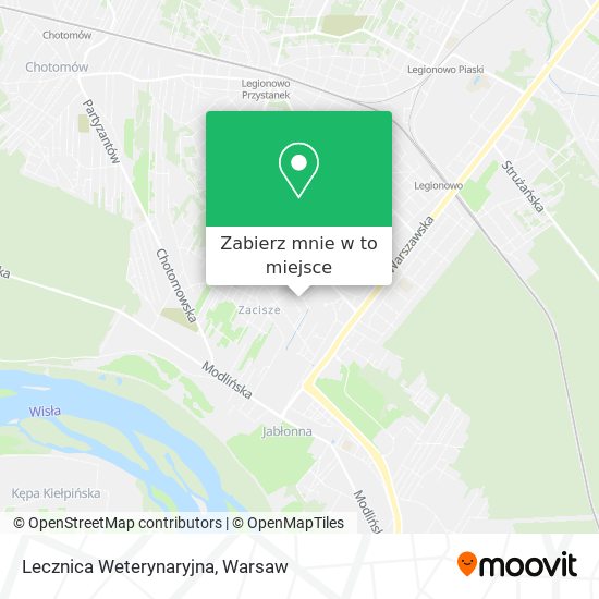 Mapa Lecznica Weterynaryjna