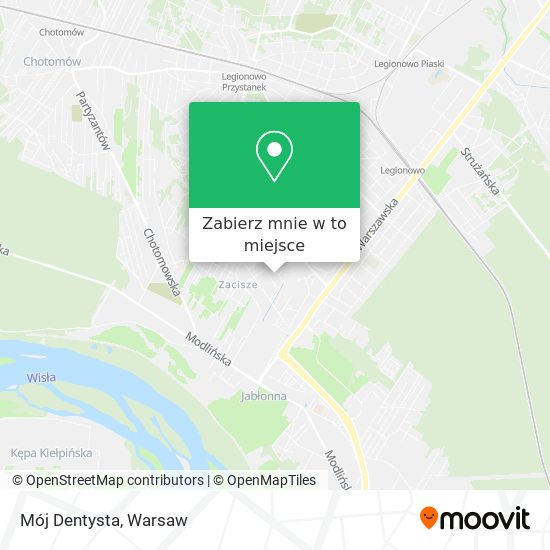 Mapa Mój Dentysta