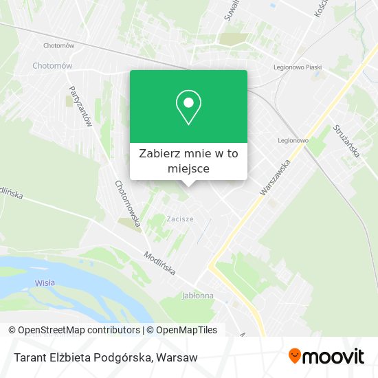 Mapa Tarant Elżbieta Podgórska