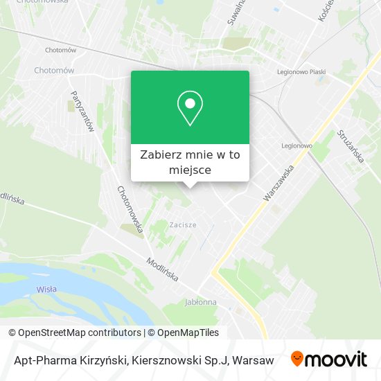 Mapa Apt-Pharma Kirzyński, Kiersznowski Sp.J