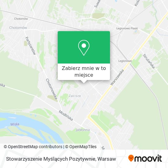 Mapa Stowarzyszenie Myślących Pozytywnie