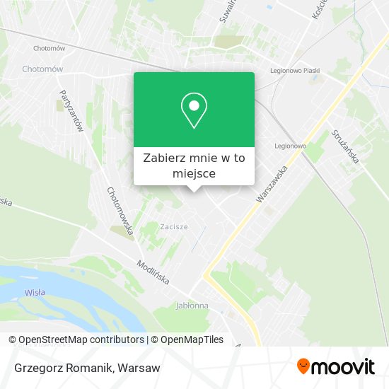 Mapa Grzegorz Romanik