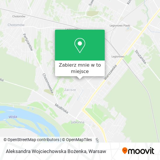 Mapa Aleksandra Wojciechowska Bożenka