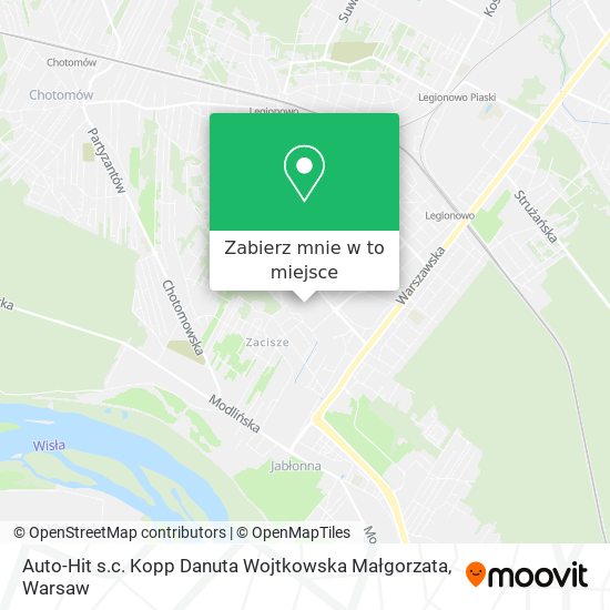 Mapa Auto-Hit s.c. Kopp Danuta Wojtkowska Małgorzata