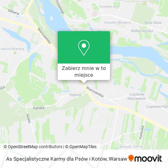 Mapa As Specjalistyczne Karmy dla Psów i Kotów