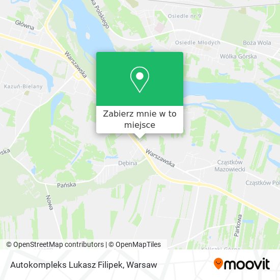 Mapa Autokompleks Lukasz Filipek