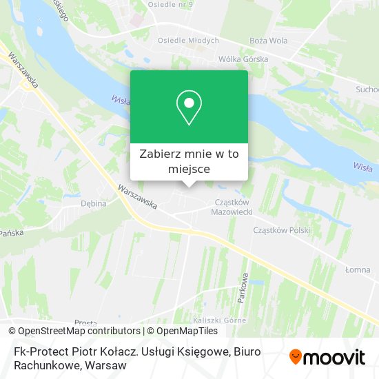 Mapa Fk-Protect Piotr Kołacz. Usługi Księgowe, Biuro Rachunkowe