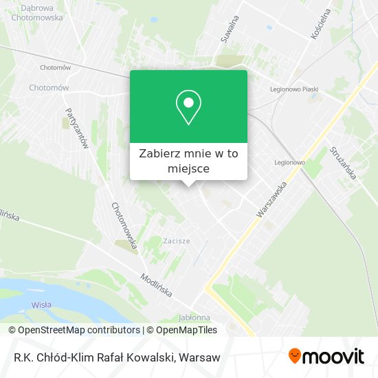 Mapa R.K. Chłód-Klim Rafał Kowalski