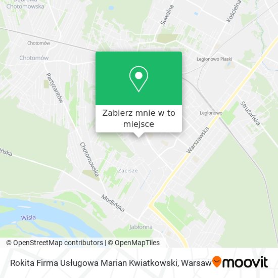 Mapa Rokita Firma Usługowa Marian Kwiatkowski