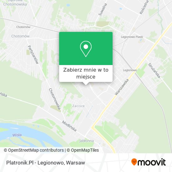 Mapa Platronik.Pl - Legionowo