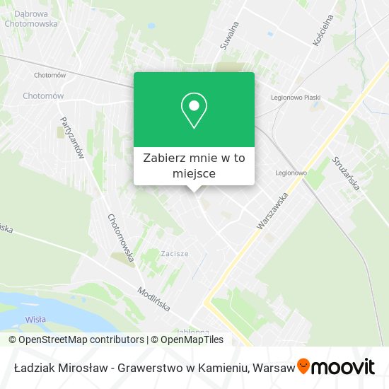 Mapa Ładziak Mirosław - Grawerstwo w Kamieniu