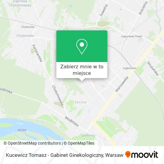 Mapa Kucewicz Tomasz - Gabinet Ginekologiczny