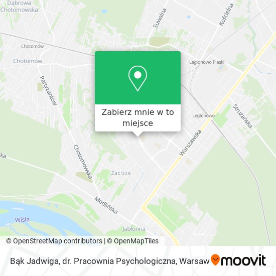 Mapa Bąk Jadwiga, dr. Pracownia Psychologiczna