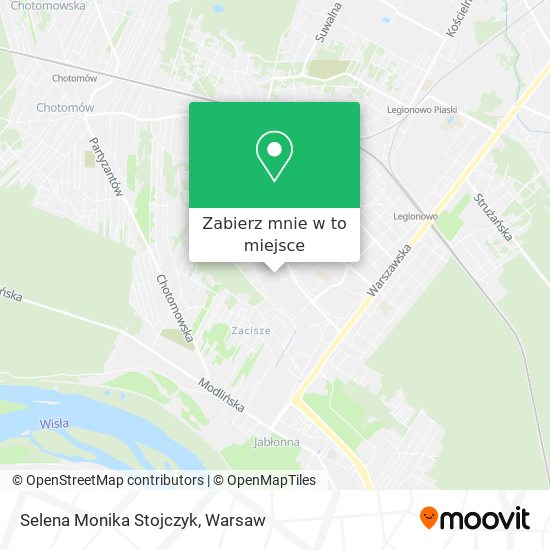 Mapa Selena Monika Stojczyk