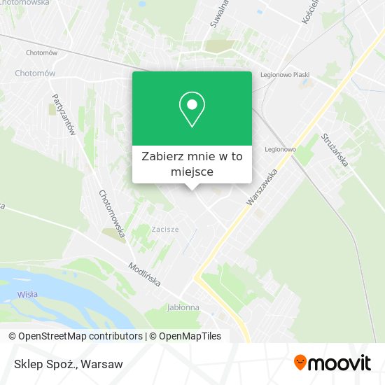 Mapa Sklep Spoż.