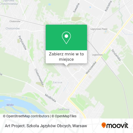 Mapa Art Project. Szkoła Języków Obcych