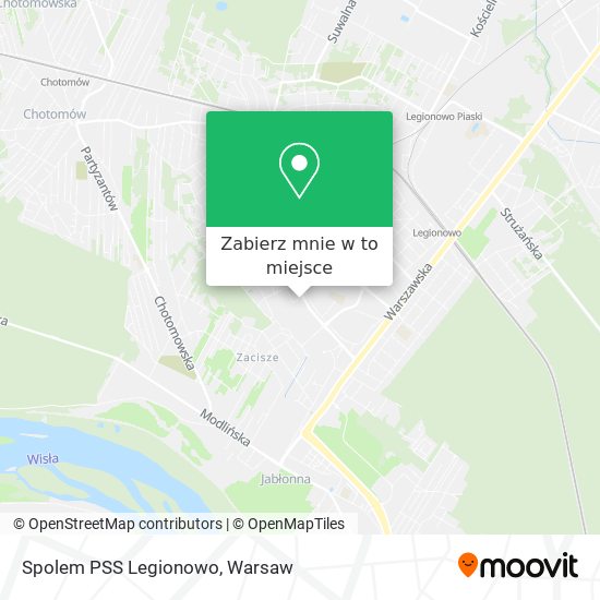 Mapa Spolem PSS Legionowo