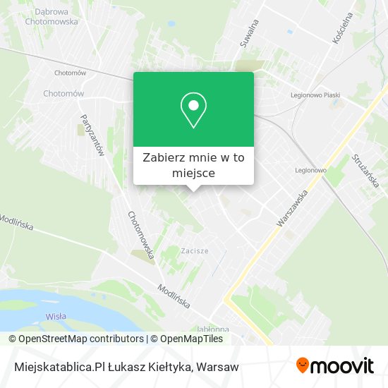 Mapa Miejskatablica.Pl Łukasz Kiełtyka