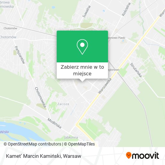 Mapa Kamet' Marcin Kamiński