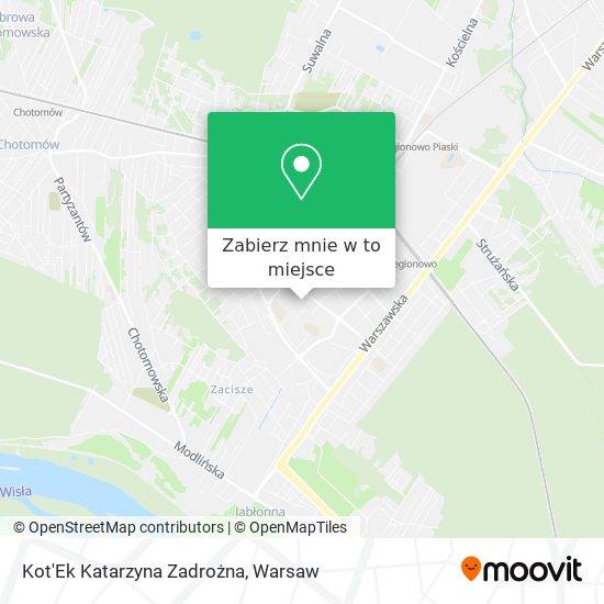 Mapa Kot'Ek Katarzyna Zadrożna